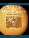 CRITICAL REVIEWS IN SOLID STATE AND MATERIALS SCIENCES杂志封面